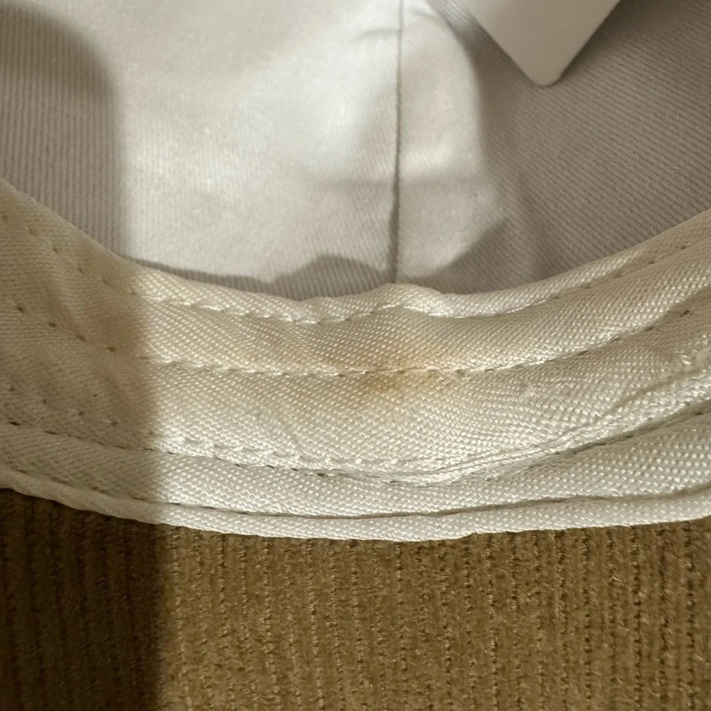 Inspired  C  Triomphe Baseball Cap in Corduroy. NWT.